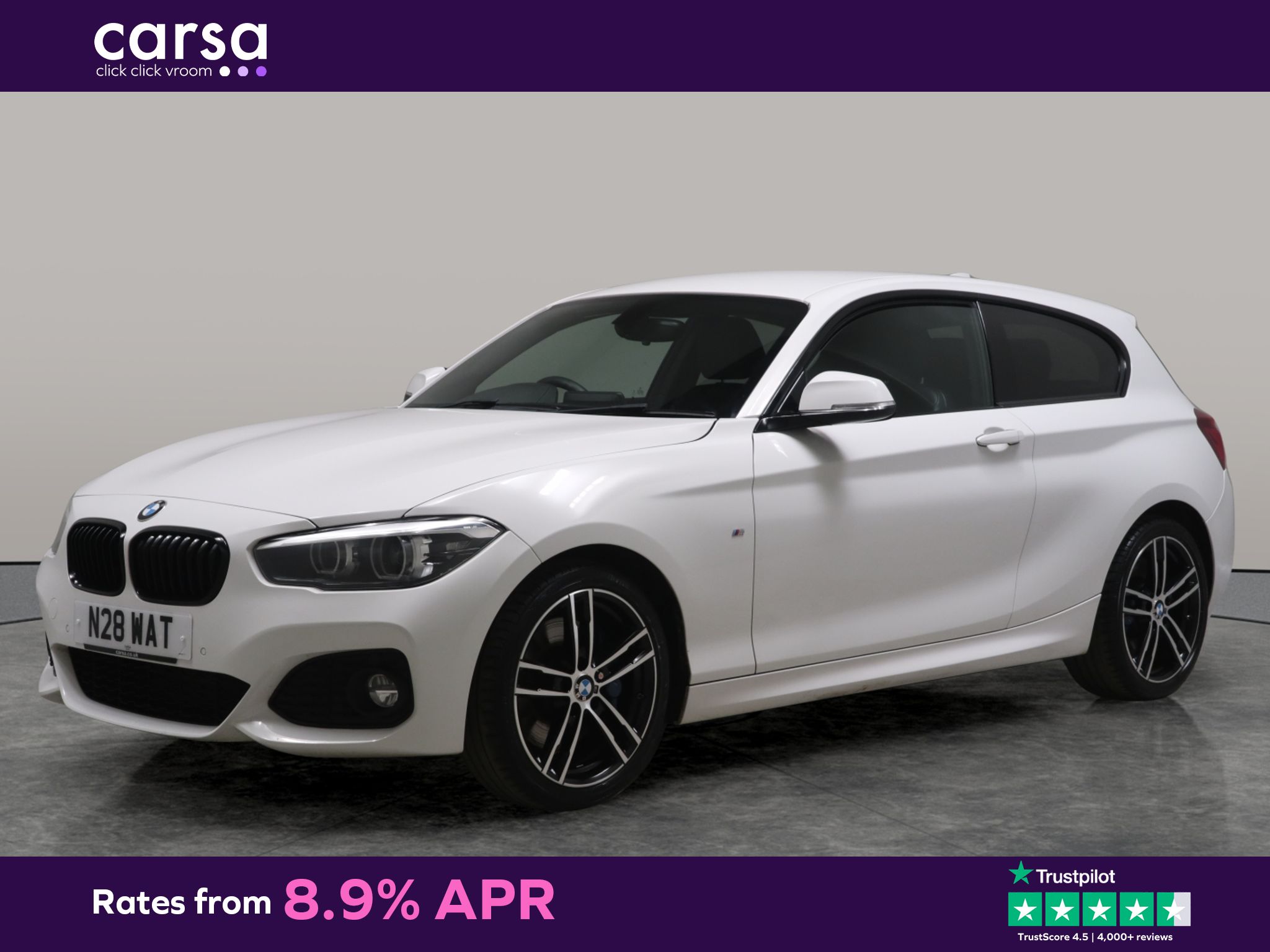 White BMW 1 Series cars for sale | Carwow